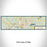 Flat View of Map Custom Camden South Carolina Map Enamel Mug in Woodblock