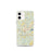 Custom iPhone 12 mini Camden South Carolina Map Phone Case in Woodblock