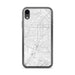 Custom iPhone XR Campbell California Map Phone Case in Classic