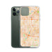 Custom Campbell California Map Phone Case in Watercolor