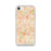 Custom iPhone SE Campbell California Map Phone Case in Watercolor