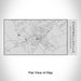 Rendered View of Campbellsville Kentucky Map Engraving on 17oz Stainless Steel Insulated Cola Bottle