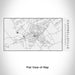 Rendered View of Campbellsville Kentucky Map Engraving on 17oz Stainless Steel Insulated Cola Bottle in White