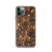 Custom iPhone 11 Pro Canonsburg Pennsylvania Map Phone Case in Ember