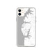 Custom Cape Charles Virginia Map Phone Case in Classic