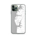 Custom Cape Charles Virginia Map Phone Case in Classic