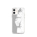 Custom Cape Charles Virginia Map Phone Case in Classic