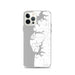 Custom Cape Charles Virginia Map Phone Case in Classic