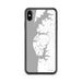 Custom Cape Charles Virginia Map Phone Case in Classic