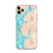 Custom Cape Charles Virginia Map Phone Case in Watercolor