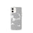 Custom iPhone 12 mini Cape Cod Massachusetts Map Phone Case in Classic