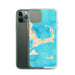 Custom Cape Cod Massachusetts Map Phone Case in Watercolor