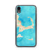 Custom iPhone XR Cape Cod Massachusetts Map Phone Case in Watercolor
