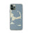 Custom iPhone 11 Pro Cape Cod Massachusetts Map Phone Case in Woodblock