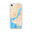 Custom Cape Coral Florida Map iPhone SE Phone Case in Watercolor