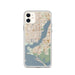 Custom Cape Coral Florida Map Phone Case in Woodblock