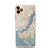 Custom Cape Coral Florida Map Phone Case in Woodblock