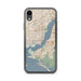 Custom Cape Coral Florida Map Phone Case in Woodblock