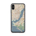 Custom Cape Coral Florida Map Phone Case in Woodblock