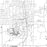 Carbondale Illinois Map Print in Classic Style Zoomed In Close Up Showing Details