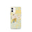 Custom Carbondale Illinois Map iPhone 12 mini Phone Case in Woodblock