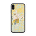 Custom Carbondale Illinois Map Phone Case in Woodblock