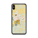 Custom Carbondale Illinois Map Phone Case in Woodblock