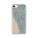 Custom iPhone SE Carlsbad California Map Phone Case in Afternoon