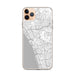 Custom iPhone 11 Pro Max Carlsbad California Map Phone Case in Classic