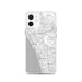 Custom iPhone 12 Carlsbad California Map Phone Case in Classic