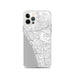 Custom iPhone 12 Pro Carlsbad California Map Phone Case in Classic