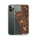 Custom Carlsbad California Map Phone Case in Ember