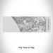 Rendered View of Carlsbad California Map Engraving on 10oz Stainless Steel Insulated Cup with Sipping Lid
