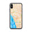 Custom iPhone X/XS Carlsbad California Map Phone Case in Watercolor