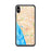 Custom iPhone XS Max Carlsbad California Map Phone Case in Watercolor