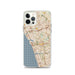 Custom iPhone 12 Pro Carlsbad California Map Phone Case in Woodblock