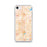 Custom iPhone SE Carmel Indiana Map Phone Case in Watercolor