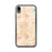 Custom iPhone XR Carmel Indiana Map Phone Case in Watercolor