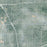 Carrollton Texas Map Print in Afternoon Style Zoomed In Close Up Showing Details