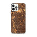 Custom Carrollton Texas Map iPhone 12 Pro Max Phone Case in Ember