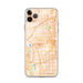 Custom Carrollton Texas Map Phone Case in Watercolor