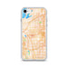 Custom Carrollton Texas Map iPhone SE Phone Case in Watercolor