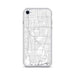 Custom iPhone SE Carson California Map Phone Case in Classic