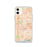 Custom iPhone 11 Carson California Map Phone Case in Watercolor