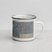 Right View Custom Carson City Nevada Map Enamel Mug in Afternoon