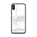 Custom Casper Wyoming Map Phone Case in Classic