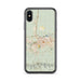 Custom Casper Wyoming Map Phone Case in Woodblock