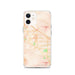 Custom iPhone 12 Cathedral City California Map Phone Case in Watercolor