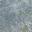 Catonsville Maryland Map Print in Afternoon Style Zoomed In Close Up Showing Details