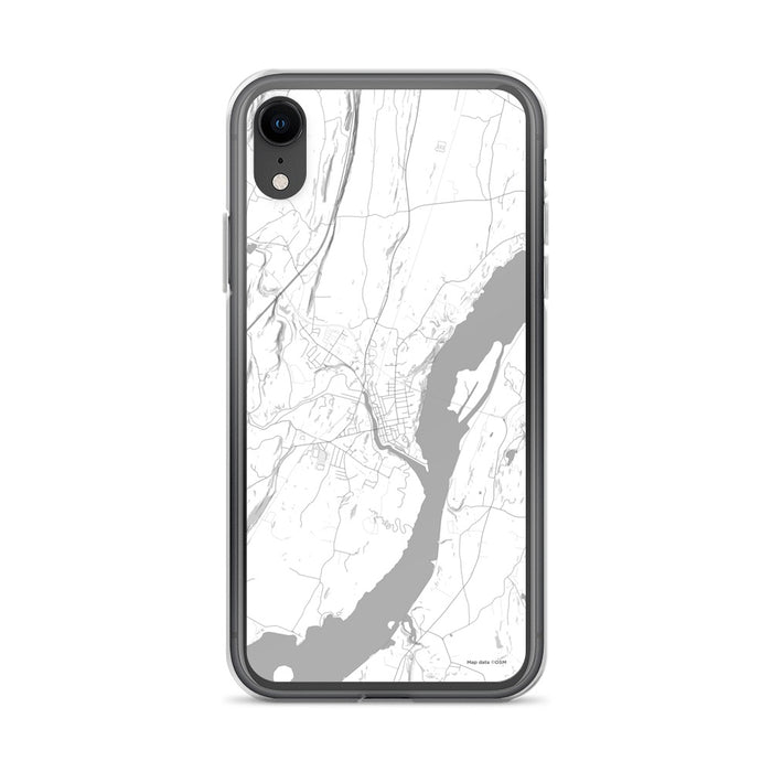 Custom Catskill New York Map Phone Case in Classic